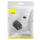 7. Baseus AirJoy Series Ethernet cable connector RJ-45 2 pcs - black