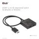 7. CLUB3D CSV-1384 KVM Switch Black