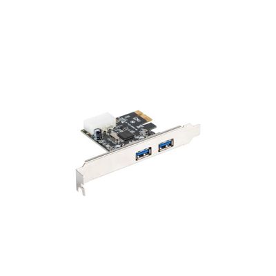 2. LANBERG PCI-E X1 CARD -> 2X USB-A 3.1 GEN1 FOLLOW LOW PROFILE PCE-US3-002