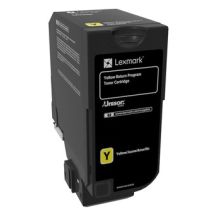 Lexmark 74C20Y0 Toner Cartridge 1pc Original Yellow
