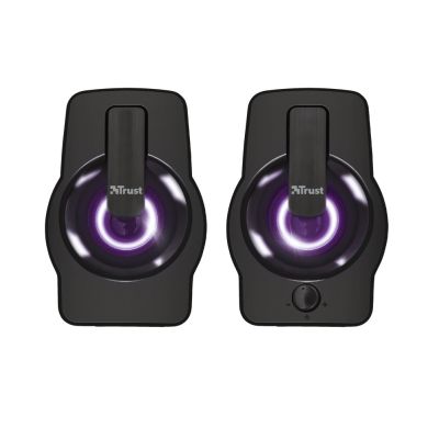 6. TRUST Gemi RGB Black Computer Speaker Set