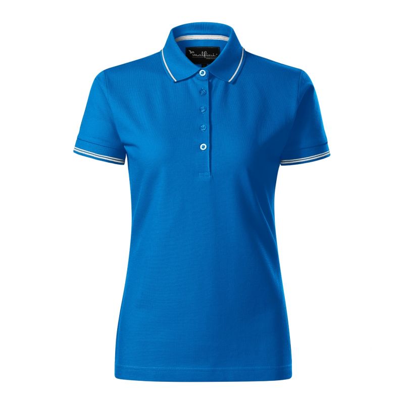 3. Malfini Perfection plain polo shirt W MLI-25370 snorkel blue