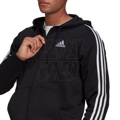4. Adidas Essentials Full-Zip Hoodie M GK9051