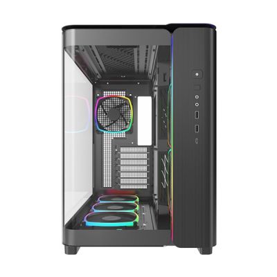 3. Montech KING 95 PRO Midi-Tower, Tempered Glass, ARGB - Black