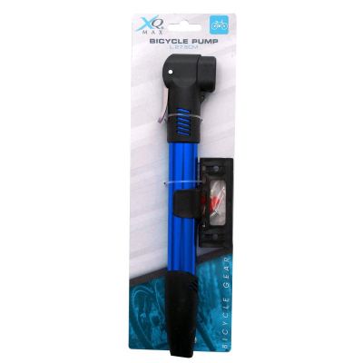 14. MINI ALU XQMAX BLUE BIKE PUMP
