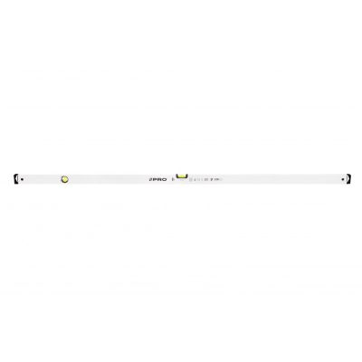 WHITE LEVEL HORIZONTAL AND VERTICAL INDICATOR 2% SLOPE 180 CM