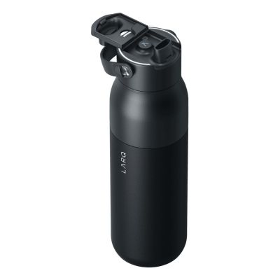 4. LARQ Bottle PureVis 2 - intelligent, self-cleaning filter bottle, UV-C light 680ml (obsidian black)
