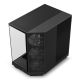 7. NZXT H6 FLOW RGB MIDI TOWER COMPUTER CASE WITH WINDOW BLACK