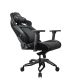 6. COUGAR CGR-T2F-GLB Universal Gaming Chair with Padded Upholstered Seat, Black