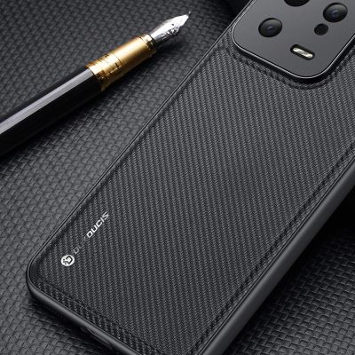 11. Dux Ducis Fino case for Xiaomi 13 cover with silicone frame gray