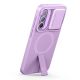 3. Tech-Protect Kevlar Aura MagSafe Case for Samsung Galaxy A57 - Purple