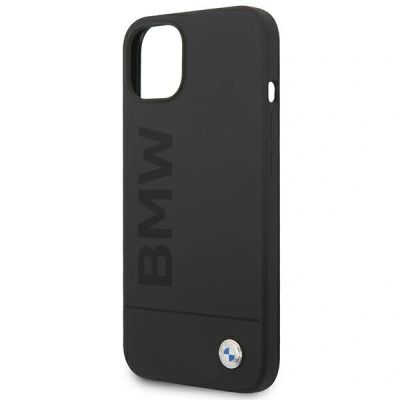 10. Case BMW BMHMP14MSLBLBK iPhone 14 Plus 6.7 "black / black hardcase Silicone Signature Logo Magsafe