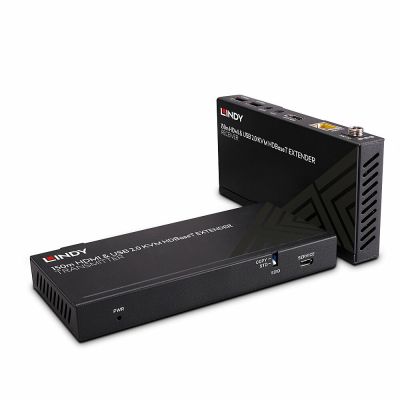 I/O EXTENDER HDMI 150M CAT6/4K60 IRHDBASET KVM LINDY