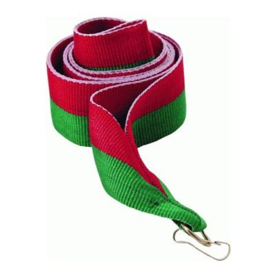 9. Ribbon 22 mm - red and green