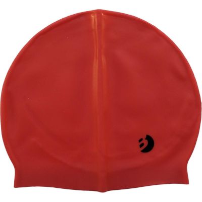 4. SILICONE JUNIOR CAP RED BEST SPORTING