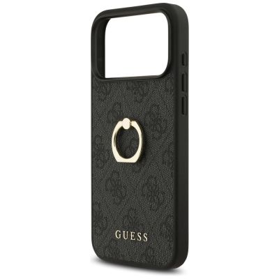6. Guess 4G Ring Stand case for iPhone 17 Pro Max - black