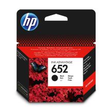 HP Black Ink Cartridge HP 652, HP652=F6V25AE, 360 pages