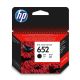 HP Black Ink Cartridge HP 652, HP652=F6V25AE, 360 pages