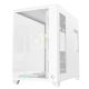 4. RAMPAGE PC Case with Tempered Glass SEALITE 7X, 7 ARGB PWM Fans, WHITE