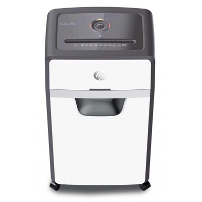 4. HP ONESHRED 16MC Shredder, micro shreds, P-5, 16 sheets, 30l, light gray, HPN280816MCON-14.