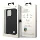 8. BMW Silicone Metal Logo Case for iPhone 14 Pro - Black