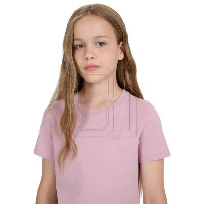 4. T-shirt 4F F2397 Jr 4FJWAW25TTSHF2397 56S