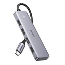 Ugreen Hub Adapter 4in1 USB C to 4x USB 3.0+USB C (Gray)