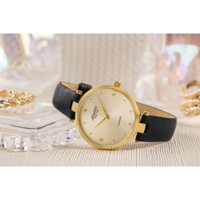 6. Atlantic Royal Diamonds Women's Watch 29044.45.37 + BOX