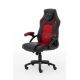 8. Raptor Gaming 437764 Gaming Chair Gaming Chair Upholstered Seat Black, Red