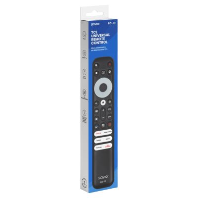 2. SAVIO UNIVERSAL REMOTE CONTROL/REPLACEMENT FOR TCL RC-31 TV