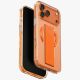 Uniq Heldro Air Case for iPhone 17 Pro Max Magclick Charging - Orange