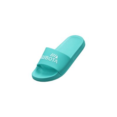 20. Kubota Women's Pool Flip-Flops Basic Turquoise KKB007