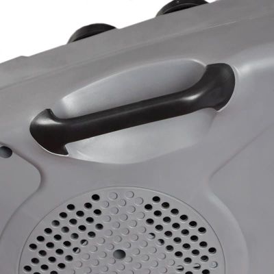 4. ELDOM FAN HEATER HL8C TERMII 2000W, BLACK, SMOOTH TEMPERATURE REGULATION, THERMOSTAT, COLD AIR
