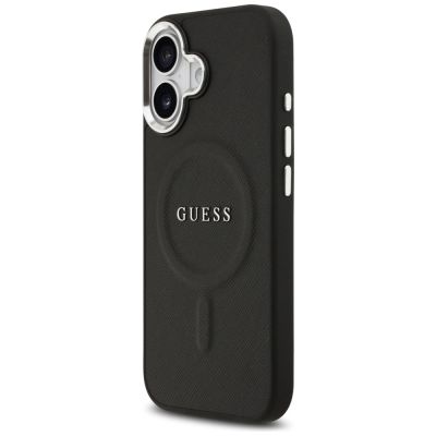 2. Guess Classic Logo MagSafe Case for iPhone 17 - Black