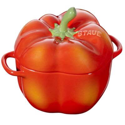 2. Mini Cocotte round pepper STAUB 40500-325-0 - red 470 ml