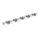 6. MACLEAN WALL ORGANIZER FOR GARDEN TOOLS AND MOPS, STEEL, WITH HOOKS, MAX LOAD 20KG, WIDTH 60CM MC-185