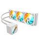 2. GIGABYTE GAMING 360 ICE Processor All-in-One Liquid Cooler 12 cm White 1 pc.
