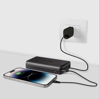 9. Powerbank Puro Fast 20000 mAh 2x USB-A + 1x USB-C - black