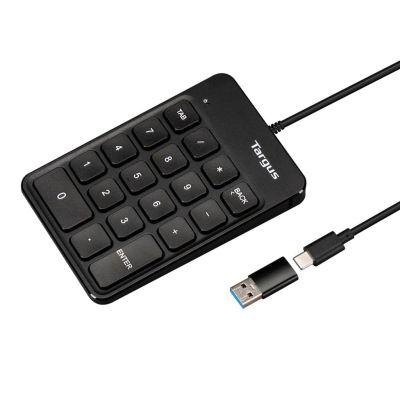 Targus AKP13GL Universal USB Numeric Keypad Black
