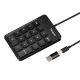 Targus AKP13GL Universal USB Numeric Keypad Black