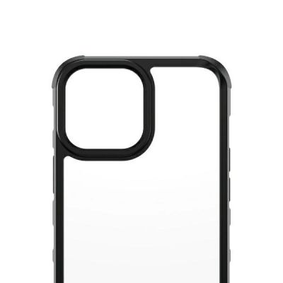 8. PanzerGlass ClearCase antibacterial Military Grade certified case for iPhone 13 Pro Max - transparent and black