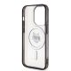 7. Karl Lagerfeld KLHMP15XHCHNOTK iPhone 15 Pro Max 6.7" transparent hardcase IML Choupette`s Head MagSafe