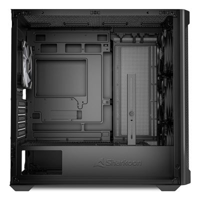 5. Sharkoon Case MK4W RGB Micro-ATX 1xGlass