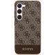 3. Guess 4G Stripe Collection case for Samsung Galaxy S24+ - brown