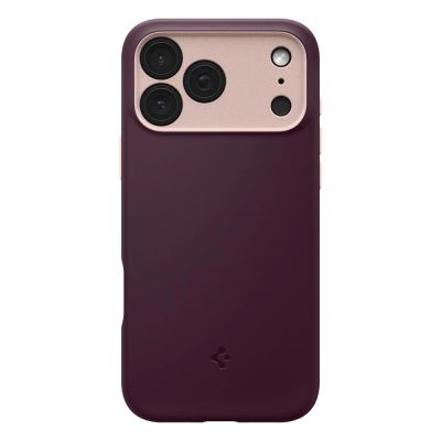 3. Spigen Nano Pop MagSafe Case for iPhone 18 Pro / 17 Pro – Dark Cherry
