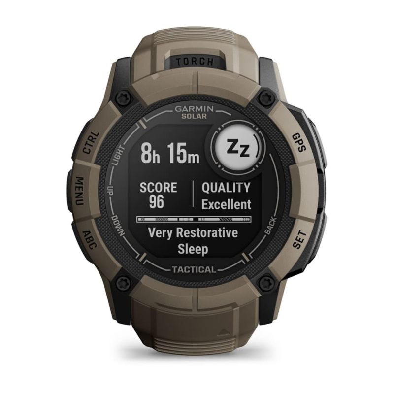 25. Garmin Instinct 2X Solar Tactical Edition 2.79 cm (1.1") MIP 50 mm Digital 176 x 176 px Touchscreen Green GPS