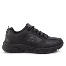 Skechers OAK CANYON REDWICK Men's Eco-Leather Sneakers Black (51896BBK)