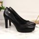 4. Pumps on the platform matte black W Sergio Leone