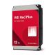 WD Red Plus WD120EFGX HDD (12 TB ; 3.5"; 512 MB; 7200 rpm)