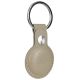 6. Audi Synthetic Leather AirTag case - beige